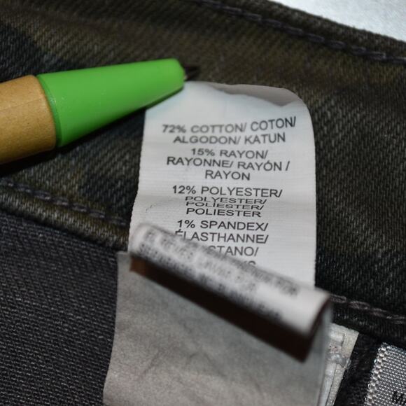 Lucky Brand Women's 10/30 Sofia Skinny Camo Pattern Denim Distressed Jeans - Picture 8 of 10